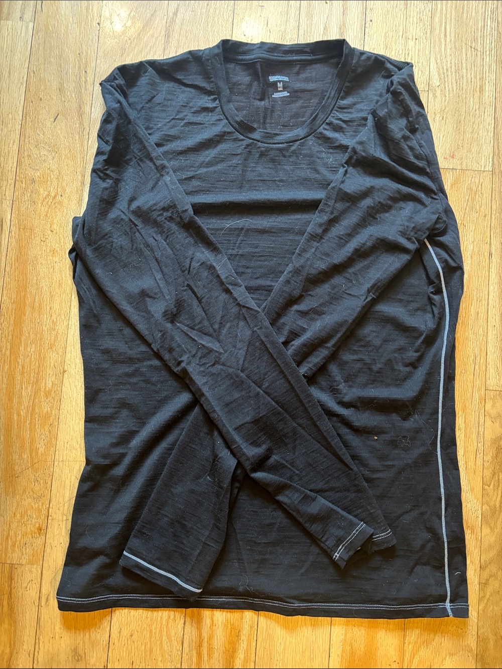Icebreaker Black Long Sleeve Merino